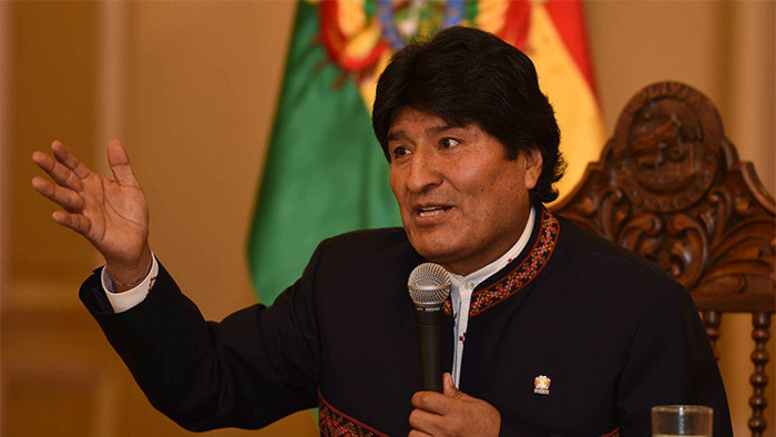 Foto: Tomada de RT en Español Cuestiona Evo Morales doble moral de derecha boliviana