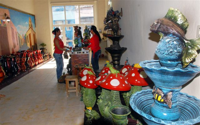 Una artesanía variada...