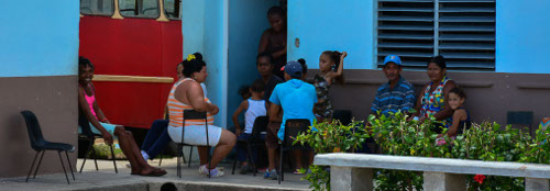 El presidente evacuado de La Belén