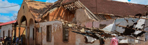 Un pueblo patrimonial reconstruye sus edificaciones