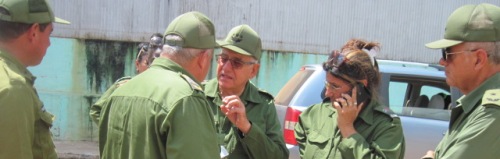 Evaluó el general Espinosa tareas recuperativas en Esmeralda