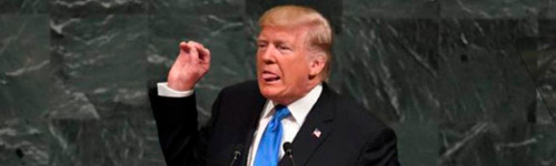 Trump en la ONU: belicismo y prepotencia