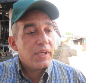 José Antonio Pérez Pérez, secretario general del Sindicato Azucarero en Cuba.