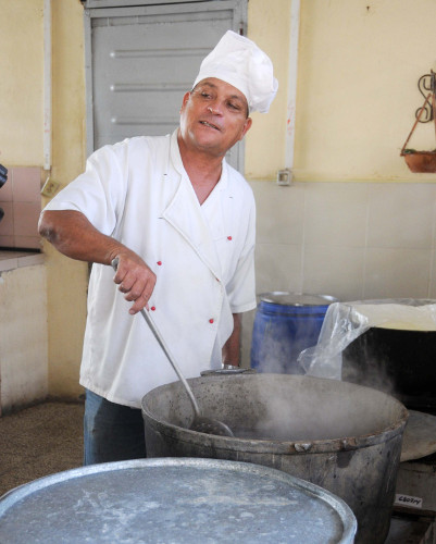 Del restaurante El Emperador vino este maestro culinario.