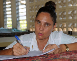 La doctora Mahe. 
