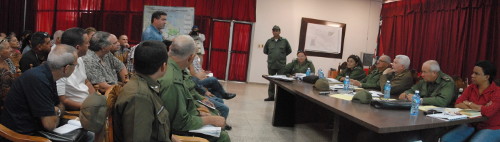 Visita Ramiro Valdés a Nuevitas