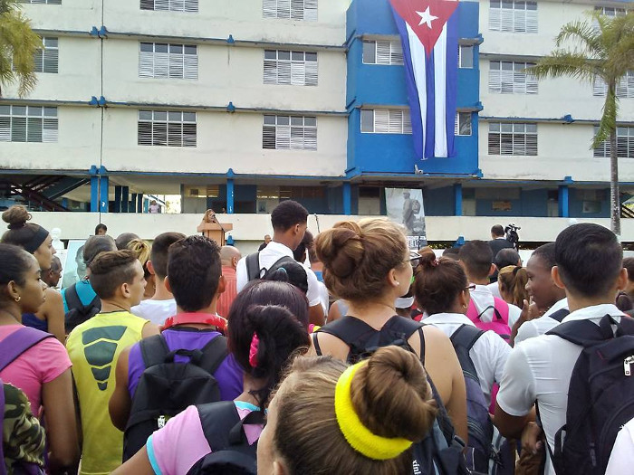 Como los mártires de Barbados, los alumnos de la Eide agramontina aspiran a convertirse en futuros campeones.