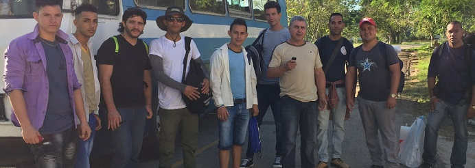 Movilizados de la Universidad a recuperar Puerto Piloto