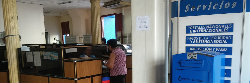 Desarrollan servicios informáticos en Correos de Cuba