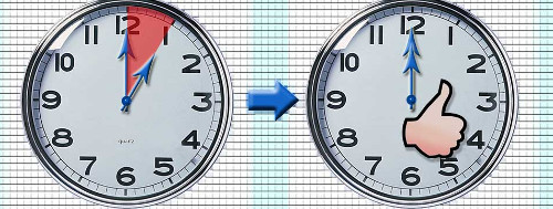 Horario normal a partir del cinco de noviembre