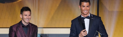 Cristiano Ronaldo y Messi reciben más premios