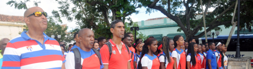 Homenaje de nuestros campeones a El Mayor