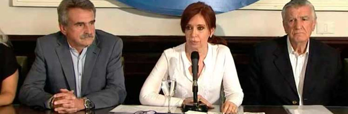No nos vamos a callar, ni asustar: Cristina Fernández