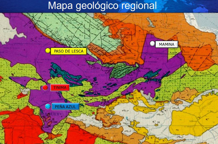 Mapa geológico regional