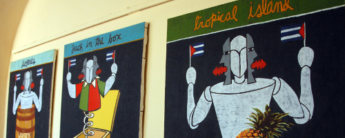 Ileana y Jover, exponen: Yo, ¡Aquí me pongo!