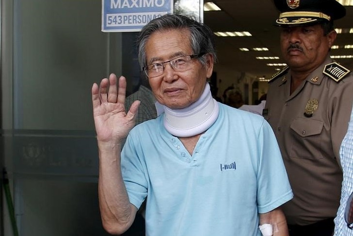 Foto: Tomada de larepublica.pe Alberto Fujimori indultado en lujosa mansión