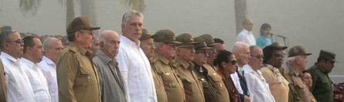 Presidió Raúl homenaje a combatientes del II Frente Oriental