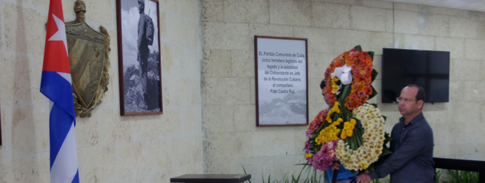 Eléctricos rinden homenaje a Fidel y a Agramonte