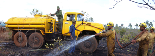 Estiman un incremento de incendios forestales en Cuba