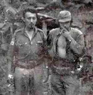 Faure y Che en el Escambray, 1958. Foto: Tomada de la Revista Bohemia