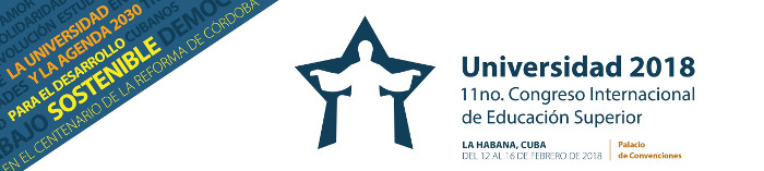 Logo: tomado de www.congresouniversidad.cu Experiencias camagüeyanas en Universidad 2018