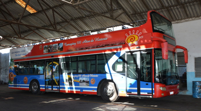 ¿Adónde va el ómnibus de dos pisos? 