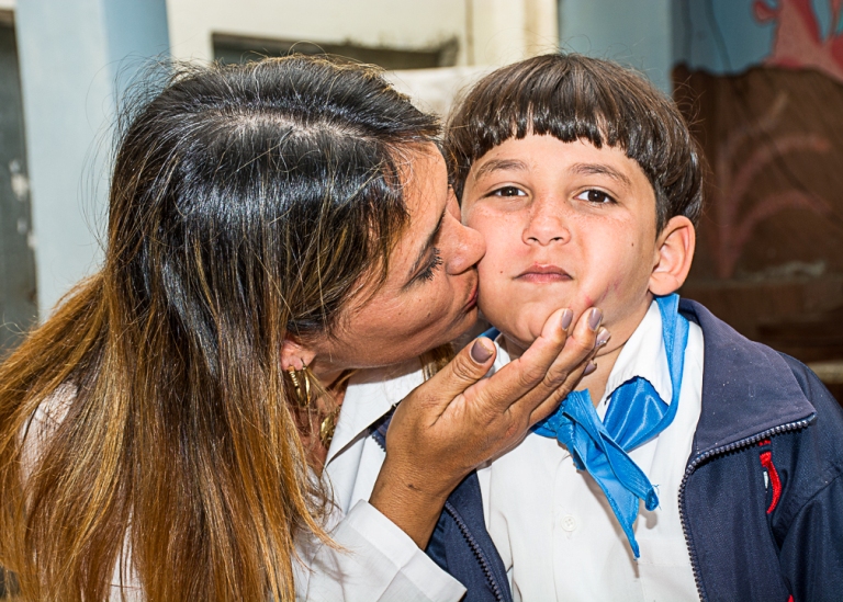 A consultation with a mom