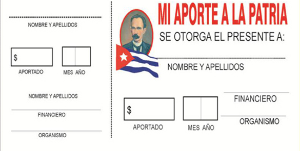 Más de 47 millones de pesos en aporte a la Patria