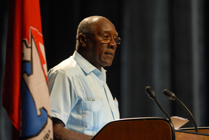 Salvador Valdés Mesa, new First Vice-president of the Council of Ministers