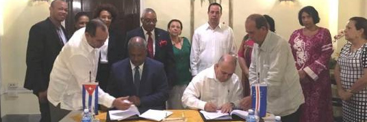 Cuba y Cabo verde firman protocolo de colaboración en salud