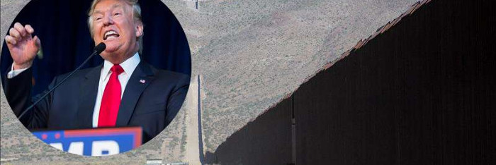 Insiste Trump en construcción de polémico muro fronterizo