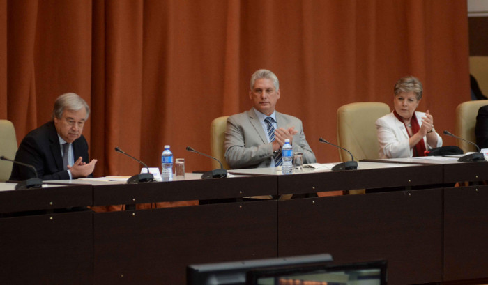 Preside Miguel Díaz-Canel apertura del foro de la CEPAL