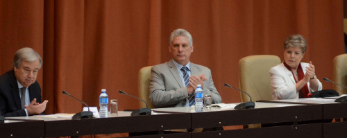 Preside Miguel Díaz-Canel apertura del foro de la CEPAL