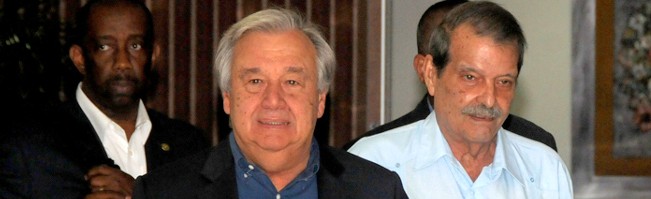 UN Secretary General thanks Cuba for its Hospitality