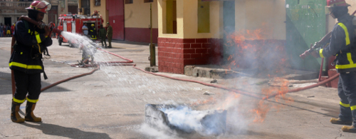 Semana nacional contra incendios en Camagüey