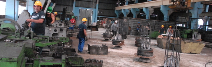 Derivados del acero en Camagüey estabiliza su producción