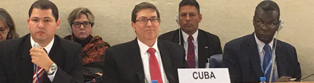 Cuba submits report at UN Human Rights Council