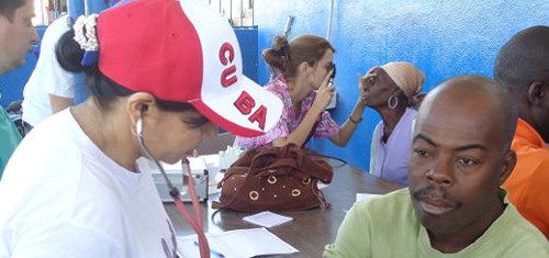 Colaboración médica cubana: 55 años por la salud