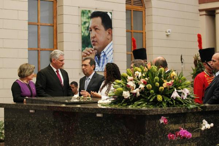 Chávez en el Cuartel de la Montaña