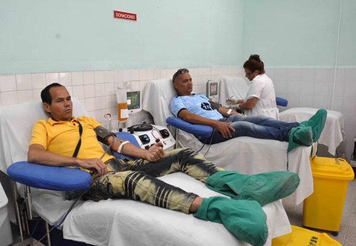 Donantes de sangre