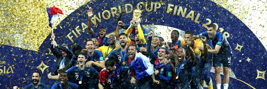 Francia, campeón antes y después del vestuario