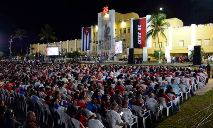 Reiteran compromiso del pueblo cubano con ideas martianas y fidelistas