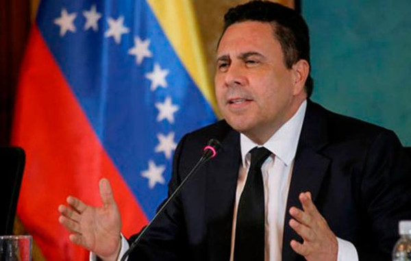 Samuel Moncada, embajador de Venezuela ante la ONU. Foto: Tomada de www.noticias24.com Venezuela denuncia ante la ONU agresión de EE.UU.