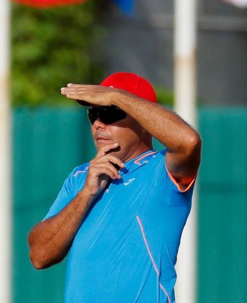  Raúl Mederos tiene balance de cuatro derrotas, dos empates y una victoria desde que llegó al banquillo de la selección nacional. Foto: Tomada