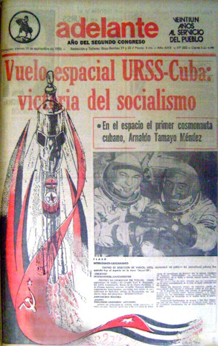 Portada del Periódico Adelante 