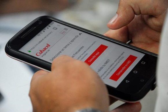 Foto: Tomada de cubadebate.cu Detallan resultados de la tercera prueba para conexión a Internet