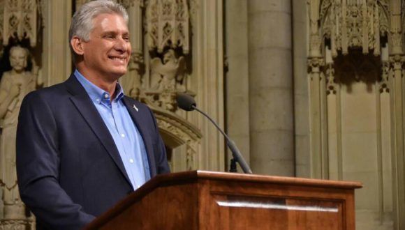 Presidente cubano desarrolla amplia agenda bilateral en ONU