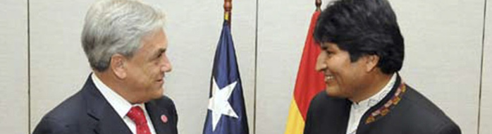 Renueva Piñera voluntad de Chile a conversar con Bolivia