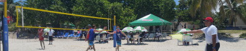Duplas cubanas en circuito de voleibol de playa