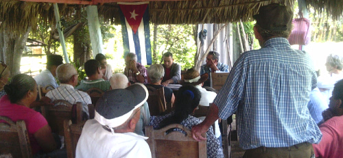 Campesinos camagüeyanos también aportan al Proyecto de Constitución cubana